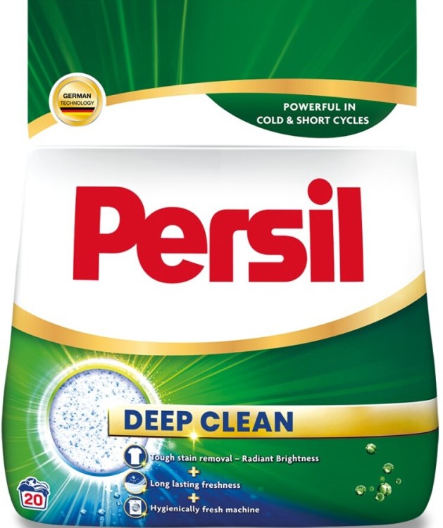 Persil 20dávek/1.1ks Deep clean - Drogerie Prací prostředky Prací prášky 20 - 60 dávek